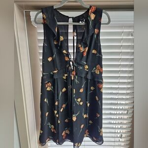 Lumiere Floral Sleeveless Dress Large